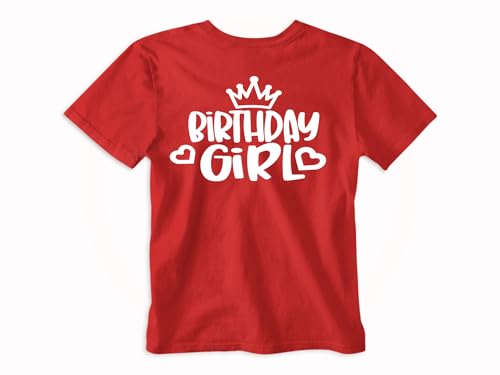 Birthday Girl - Toddler Outfits - Funny Girls Bday Party Tee Clothes Cute T Shirt Kids Clothes