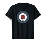 Mod Target ブルズアイ UK RAF ラウンデルターゲット Tシャツ