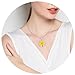 Daffodil Pressed Flower Necklace,Personalized Gold Handmade Necklace, December Birth Flower Necklace for Women,rebirth, Symbols of friendship and rebirth,Perfect Gifts For Birthday,Party, Christmas-18