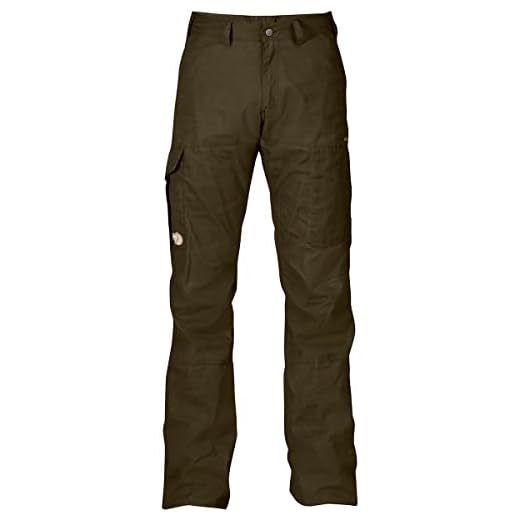 Fjällräven Herren Outdoor-Hose Karl Pro, Dark Olive, 50, F82511-633