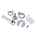 Car Door Lock Repair Kit Front Left Right Door Lock Cylinder Repair Kit Replacement Parts for E46 3 Series 1998-2005