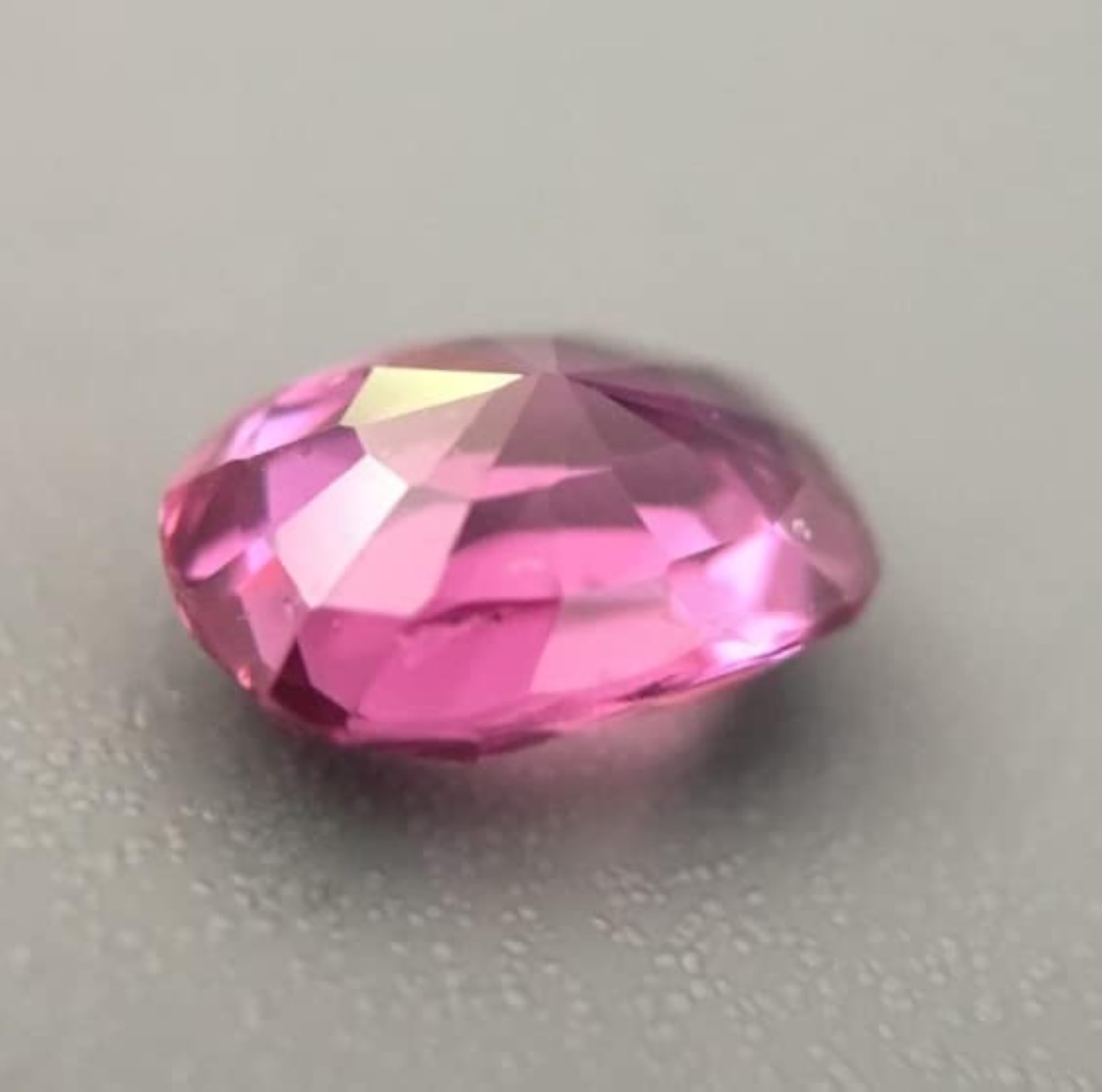 Ceylon Pink Sapphire Stone, 4.30 Carat Certified Gemstone