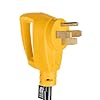 Camco PowerGrip Dogbone RV Electrical Adapter - Features Heavy-Duty 50-Amp Male and 30-Amp Female Connections - Crafted of 100% Copper 10/3-Gauge Wires & Rated for 125V/3750W (55175) #2