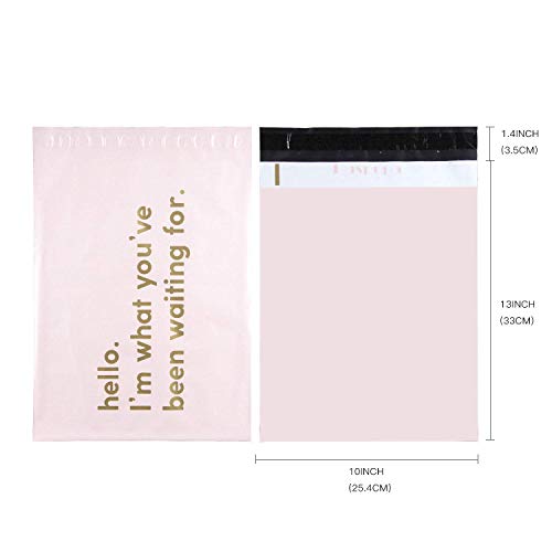 image for RUSPEPA Poly Mailer Shipping Bag with Self Sealing, Business Text Prin