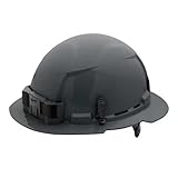 for Milwaukee Tool 48-73-1135 Bolt Gray Full Brim Hard Hat W/6Pt Ratcheting