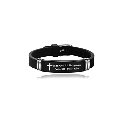 NanMuc Inspirational Quote Cross Bracelets Cover