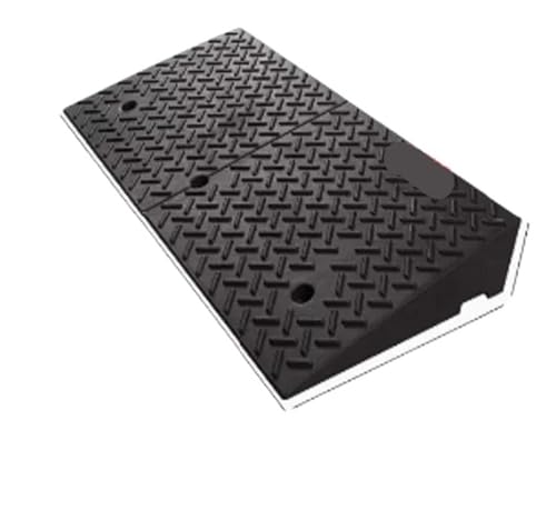Rampe câble en caoutchouc 50x42x14cm pour protection de trottoir
