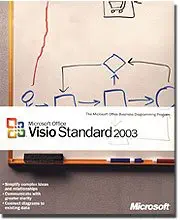 Microsoft Visio 2003 Standard Upgrade Old Version