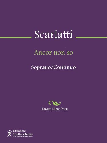 Ancor non so (English Edition)