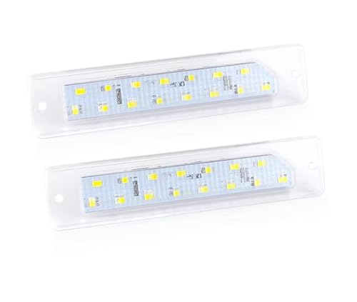 Luces traseras matrícula LED para Peugeot Boxer 1303845080 lámpara matrícula blanca 2 piezas