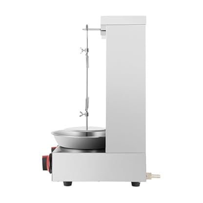 3000W LPG Gas DönergrillDöner Kebab Maschine, Gas Döner Tischgrill Döner BBQ Edelstahl Vertikalgrill Hähnchengril 2-Brenner Kebap Grill – Bild 7