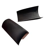 1 par de almohadillas invisibles cuadradas y anchas for mejorar los hombros, Corrector postura grueso extraancho Diy/soporte for trajes Para hombros caídos(Black)