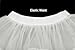 Shimaly Women's 31.5 inch Below Knee Petticoat Midi Underskirt Crinoline Tulle Petticoat Half Slip (XL-3XL, Ivory)
