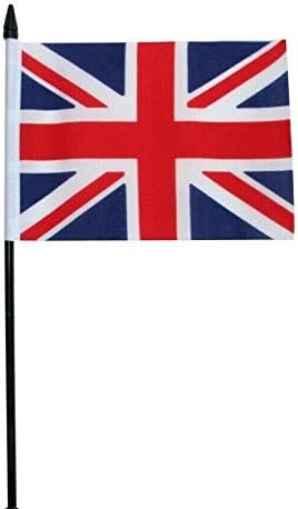 Union Jack United Kingdom Hand Waving Flag 6" x 4" inch Flag Superstore