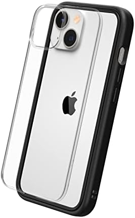 RHINOSHIELD Modular Case Compatible with [iPhone 14] | Mod NX - Customizable Shock Absorbent Heavy Duty Protective Cover 3.5M / 11ft Drop Protection - Black