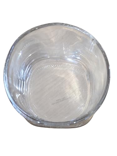 Jim Beam Rocks Glass, Bottle Bottom Rocks Glass, Embossed Logo Since 1795, Single Glass