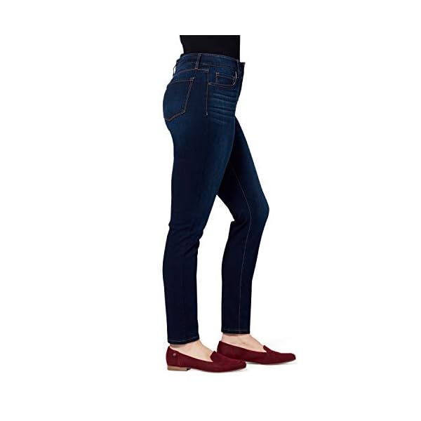 Gloria Vanderbilt Women's Comfort Curvy Skinny Jean, Parker Whisker, 14 Short