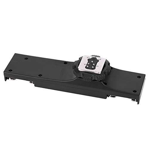 Dual Hot Shoe Splitter, Hot Shoe Extension Bar Mount Cold Shoe Extension Bracket Dual Bracket DSLR Camera Camcorder DV (for Canon)-image-17