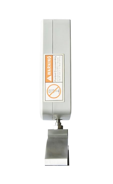 Dinamómetro de mano para medir fuerza muscular, precisión ±1 %, carga máxima 500 N / 50 kg / 110 lb, división de carga 0.1 N / 0.01 kg / 0.01 lb, función de apagado automático miniatura 4