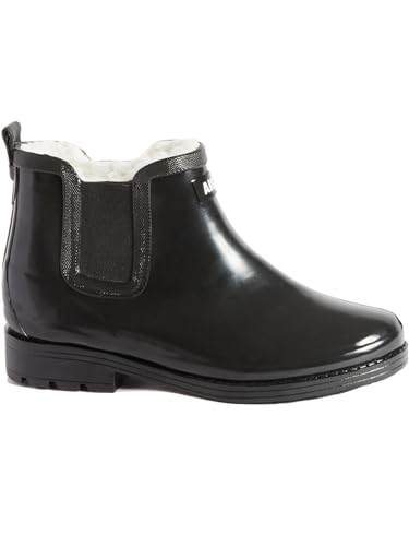 Aigle Women's Carville Fur 2 Rain Boot, Schwarz, 39 EU