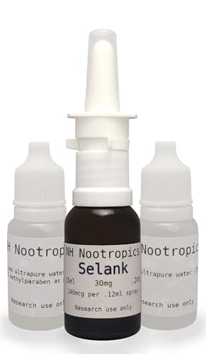 NH Nootropics Selank .20% (240mcg/spray) 30mg 15ml