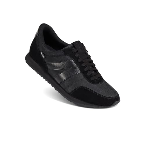 Image of Kizik Slip On Sneakers: Milan - Comfortable, Retro Nylon & Suede, Mens & Womens Walking Shoes with Arch Support, Hands Free Convenience, Wear All-Day