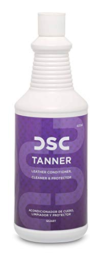 DSC Tanner: Leather Cleaner, Conditioner, and Protector - 3 in 1! (1 Quart)