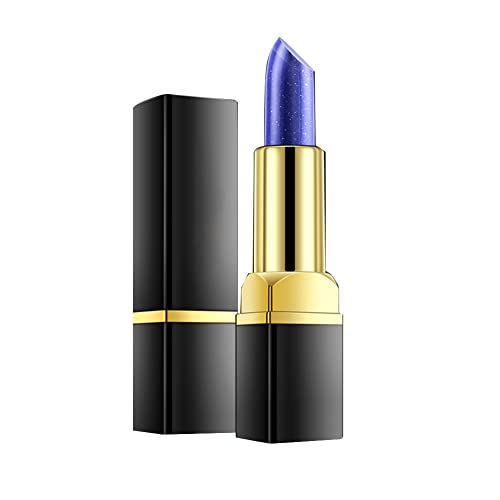 Brillo de labios Magic Temperature Color Change, Lápiz labial hidratante de larga duración, Blue Gradient Antiadherente Cup Lipstick, Cosmetics, Color Change Lipstick, Para el cuidado de los labios Cover