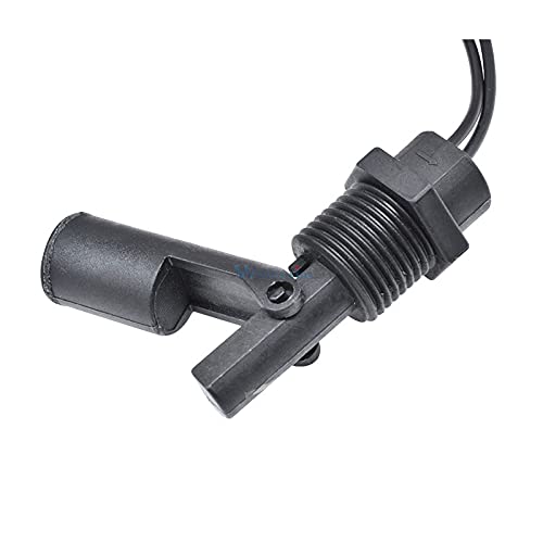 220v PCFS7 PP Right Angle Float Switch Side Mount Horizontal Water Level Sensor Liquid Float Switch for Tank Pool