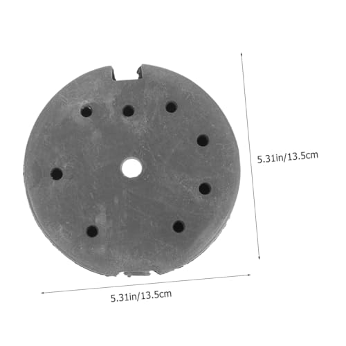 Accesorio de chasis para lámpara con base redonda estable y soporte de pie resistente 3