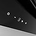 CIARRA CBCB6736N Class A 750m³/h Touch Control Angled Cooker Hood 60cm with...