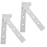 Photo Gallery nuobesty 4 pezzi cerniera nascosta in acciaio inossidabile cardine pivot rotante per porte e mobili piccola dimensione funzionamento silenzioso e scorrevole compatibile per ante e armadi Photo Gallery nuobesty 4 pezzi cerniera nascosta in acciaio inossidabile cardine pivot rotante per porte e mobili piccola dimensione funzionamento silenzioso e scorrevole compatibile per ante e armadi