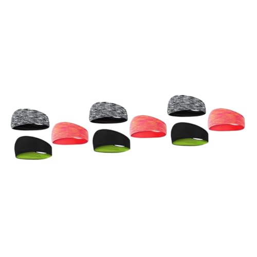 Bandeaux de sport POPETPOP orange gris noir pour vos séances de yoga et fitness