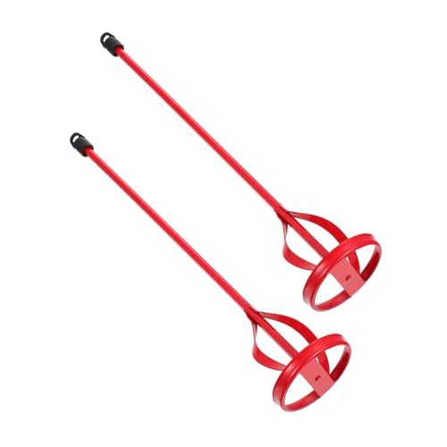 HOLIDYOYO Drill Mixer Paint Stirrers Set 40x8.5cm Paint Mixing Stick Sturdy Cement Mixing Paddle for Concrete