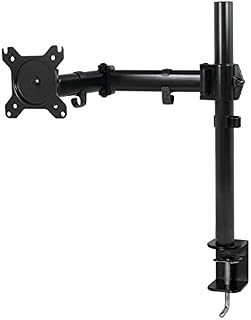 ARCTIC Z1 Basic - Desk Mount Single Monitor Arm for up to 34"/38" Ultrawide, up to 15 kg (33 lbs) weight, 360° rotation, easy Monitor adjustment - Black