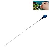 Coral Feeder SPS HPS Feeder, LucBuy Long Arcylic Reef Feeder 13.8Inch, Liquid Fertilizer Feeding Tube for Aquarium Marine Fish, Coral, Anemones, Eels, Lionfish, Shrimp, SPS, Reef and Other Organisms