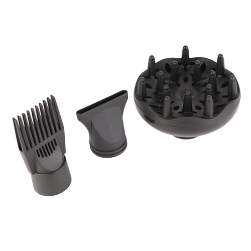 Accesorio para Secador de Pelo, 3 Piezas/juego de Boquilla para Secador de ABS, Difusor para Secador de Pelo para Peluquería en Casa