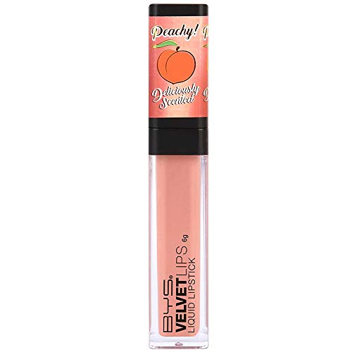 BYS Scented Velvet Matte Liquid Lipstick, Dreaming Peach