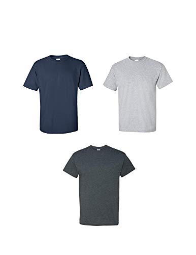 Image of Gildan Men's Ultra Cotton Adult T-Shirt, 3-Pack