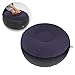 Aymzbd Compact Inflatable Ottoman for Outdoor Seating 62x32cm, Dark Blue, 62x32cm