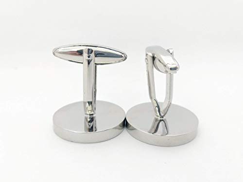 Orldcoincufflinks Cufflinks Rhodium Plated 1976 Birthday For Men Irish Rare 1P Coin Cufflinks #TOP5