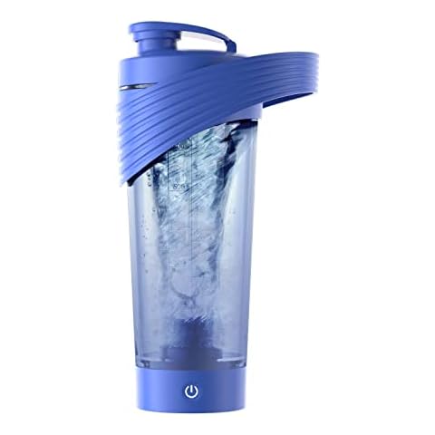nimin Electric Shaker Protein Shaker Bottle, Made with Tritan-BPA Free, 800 ml Portable Electric Vortex Mixer, USB Charging Rechargeable Electric Blender Cover