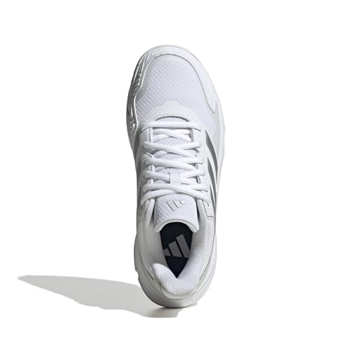Image of adidas Womens Courtjam Control 3 Tennis Sneakers Shoes - White