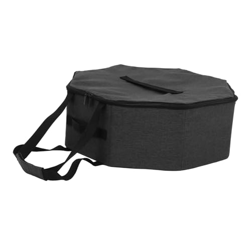 HEALLILY Collapsible Hat Bag Large Hat Organizer for Men Women Travel Storage Case