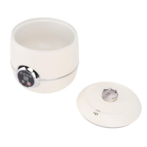 SUNGOOYUE Olla Arrocera Pequeña Fácil de Usar, Olla Arrocera Eléctrica Digital Multifuncional con Revestimiento Antiadherente para Principiantes y Cocineros Experimentados, Capacidad de 1,6 L