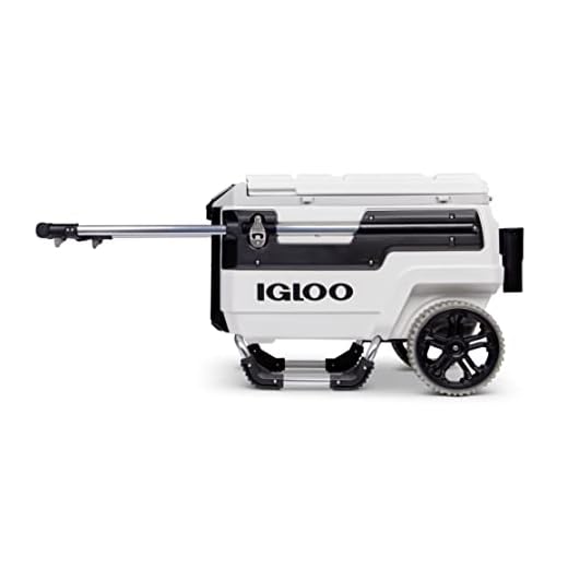 Igloo 70 Qt Premium Trailmate Wheeled Rolling Cooler