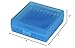 MTM P-100-22-24 22-Long Rifle 100 Round Flip-Top Ammo Box, USA Made, Clear Blue,
