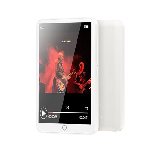 80GB MP3 Player, Hotechs HiFi Musik Player mit Bluetooth 5.0, mit Voice Recorder/Video/Photo Viewer/E-Book/FM Radio