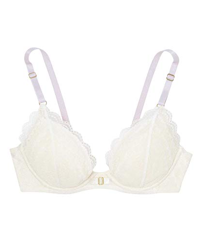 Amazon.co.jp: [ウンナナクール]ブラジャー ビタードットコットン 3/4カップブラジャー レディース CR 日本 F70 (日本サイズL相当)