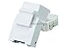Monoprice Cat5E RJ-45 Toolless Keystone Jack in White